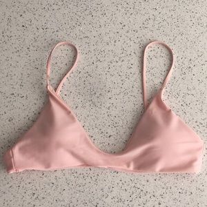 Trendy Pink Bikini Top
